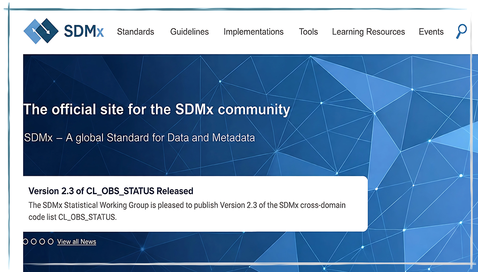 Discover the new sdmx.org website